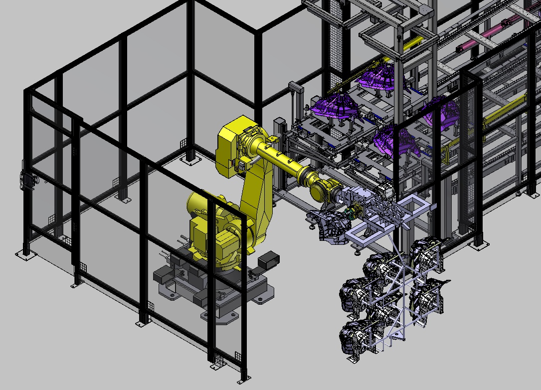 生産ロボット設備システム設計